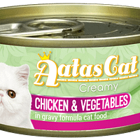 Aatas Cat Creamy Chicken & Vegetables in Gravy 80g