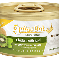 Aatas Cat Finest Fruity Feast Chicken with Kiwi in Gravy 70g