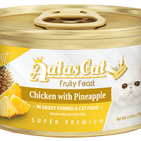 Aatas Cat Finest Fruity Feast Chicken with Pineapple in Gravy 70g