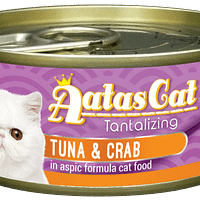 Aatas Cat Tantalizing Tuna & Crab in Aspic 80g
