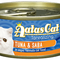 Aatas Cat Tantalizing Tuna & Saba in Aspic 80g