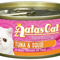 Aatas Cat Tantalizing Tuna & Squid in Aspic 80g