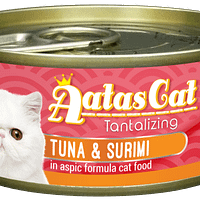 Aatas Cat Tantalizing Tuna & Surimi in Aspic 80g