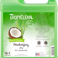 TropiClean Aloe & Coconut Shampoo (Deodorizing)