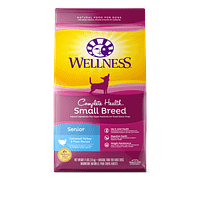 Wellness Complete Health Small Breed Senior Dog - Turkey & Peas 4lb