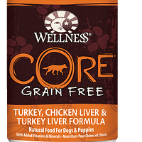 Wellness Core Grain-Free for Dog - Turkey, Chicken Liver & Turkey Liver 12.5oz