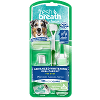 TropiClean Advanced Whitening Oral Care Kit for Dogs (2 Sizes)