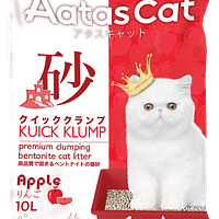Aatas Cat Kuick Klump Bentonite Cat Litter Apple 10L