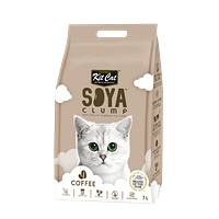 Kit Cat Soya Clump Soybean Litter 7L (Coffee)