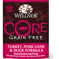 Wellness Core Grain-Free for Dog - Turkey, Pork Liver & Duck 12.5oz