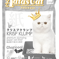 Aatas Cat Krisp Klump Paper Cat Litter Charcoal 7L