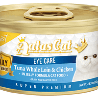 Aatas Cat Finest Daily Defence Tuna Whole Loin & Chicken in Jelly Eye Care 80g