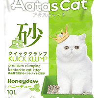 Aatas Cat Kuick Klump Bentonite Cat Litter Honeydew 10L