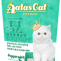 Aatas Cat Kofu Klump Tofu Cat Litter Peppermint 6L