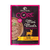 Wellness Core Small Dog Breed Mini Meals – Pâté Chicken Entrée 3oz
