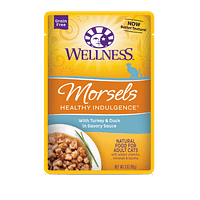 Wellness Cat Indulgence Morsels – Turkey & Duck 3oz