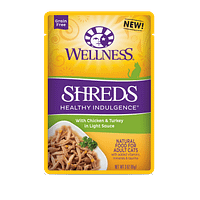 Wellness Cat Indulgence Shreds – Chicken & Turkey 3oz