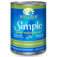 Wellness Simple Lamb & Oatmeal Formula for Dog 12.5oz
