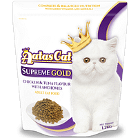 Aatas Cat Supreme Gold Chicken & Tuna w Anchovies 1.2kg