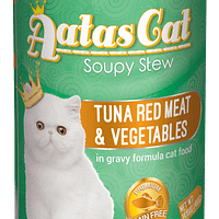 Aatas Cat Soupy Stew Tuna Red Meat w Vegetables 400g