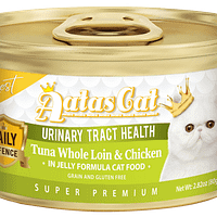 Aatas Cat Finest Daily Defence Tuna Whole Loin & Chicken in Jelly UTH 80g