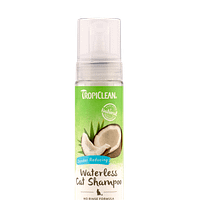 TropiClean Dander Reducing Waterless Cat Shampoo 7.4 fl oz