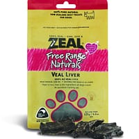 Zeal Free Range Naturals Veal Liver for Dog