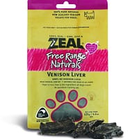 Zeal Free Range Naturals Venison Liver for Dog
