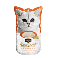 Kit Cat Purr Puree Chicken & Salmon 4x15g