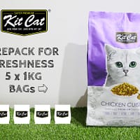 Kit Cat Premium Cat Food Chicken Cuisine 5kg