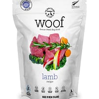 WOOF Freeze Dried Raw Lamb Dog Food 1.2kg