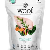 WOOF Freeze Dried Raw Chicken Dog Food 1.2kg