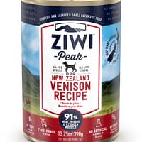 ZIWI Peak Venison Canned Dog Food 390G