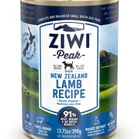 ZIWI Peak Lamb Canned Dog Food 390G