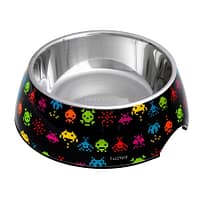 FuzzYard Easy Feeder Pet Bowl - Space Raiders