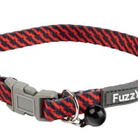 FuzzYard Cat Collar - Tabbytooth Red/Navy