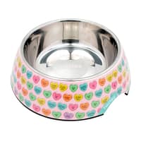 FuzzYard Easy Feeder Pet Bowl - Candy Hearts