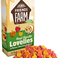 Supreme Hazel Lovelies with Banana, Strawberry & Apricot 120g