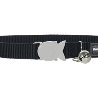 Red Dingo Cat Classic Collar - Black