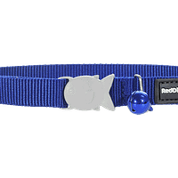 Red Dingo Cat Classic Collar - Dark Blue