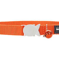 Red Dingo Cat Classic Collar - Orange