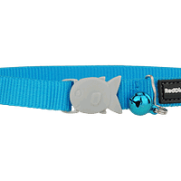 Red Dingo Cat Classic Collar - Turquoise