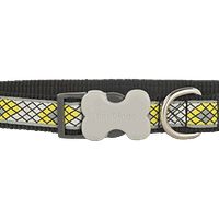 Red Dingo Martingale Collar Monty Black