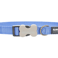 Red Dingo Bucklebone Classic Collar - Medium Blue
