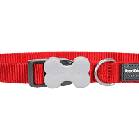 Red Dingo Bucklebone Classic Collar - Red