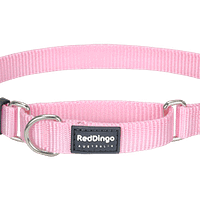 Red Dingo Martingale Half Check Collar - Pink