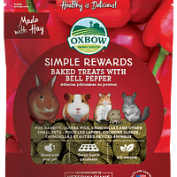 Oxbow Simple Rewards Baked Treats with Bell Pepper for Small Animals