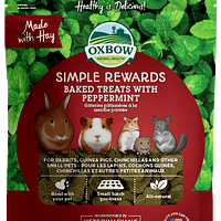 Oxbow Simple Rewards Baked Treats with Peppermint for Small Animals 3oz