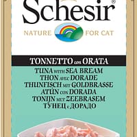 Schesir Cat Pouches in Tuna with Sea Bream Wet Cat Food 50g