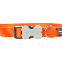 Red Dingo Bucklebone Classic Collar - Orange